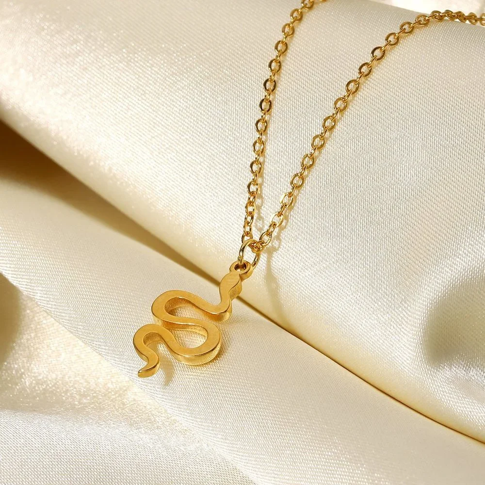 Quinn Serpent Necklace - Picture 4 of 7